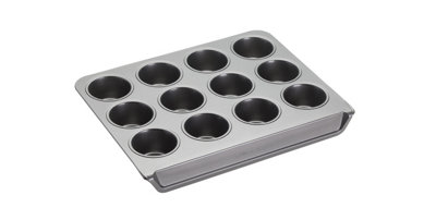 B&Q -  Smart Stack Non-Stick Twelve Hole Muffin Tin - Image 5
