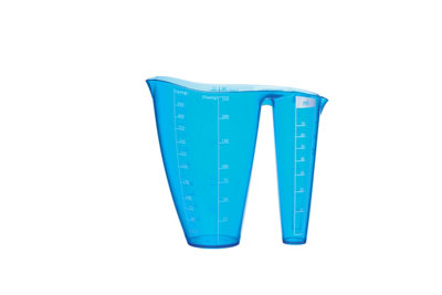 Colourworks Brights Blue Dual Measuring Jug from B&Q