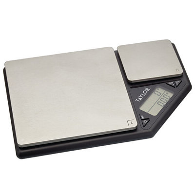 Taylor Pro Dual Platform Digital Kitchen Weighing Scales -Multicoloured- 18.5Cm from B&Q