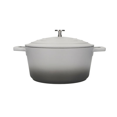 Masterclass Cast Aluminium 28Cm Casserole DishGrey Ombre from B&Q