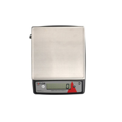 Taylor Stainless Steel Digital Portion Control Kitchen Scale,10kg Capacity | Stain Resistant Surface, Easy to Read LCD Screen, Metric or Imperial Units, Tare and Hold Functions, Precision Sensor - Image 6