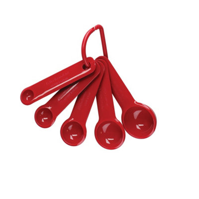 KitchenAid 5pc Measuring Spoon Set - Empire Red - Image 5