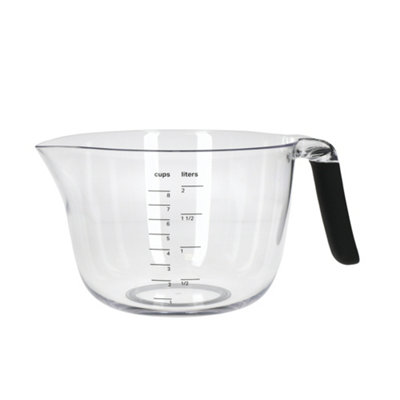 Kitchenaid Mixing And Measuring Bowl With Handle Black from B&Q