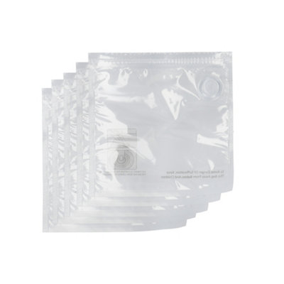 Masterclass Set Of 5 Reusable Food Vacuum Sealer Bags Polyethylene from B&Q