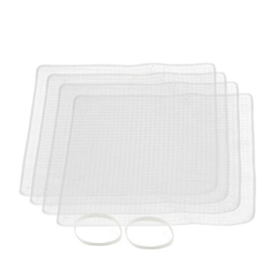 Masterclass Set Of 4 Silicone Stretch LidsReusable Eco-Friendly Cling Film Alternatives from B&Q