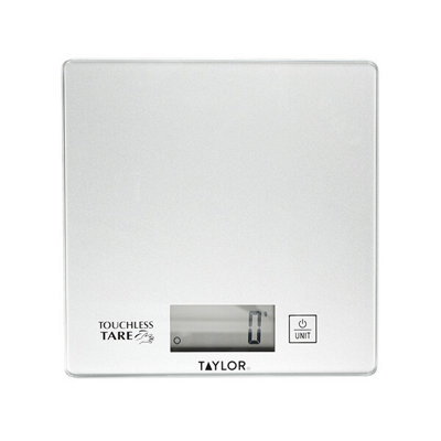 Taylor Pro Touchless Tare Compact Digital Scale 5Kg (11Lbs / 5 Litres) from B&Q
