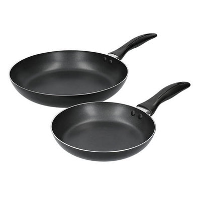 Kitchencraft  Set Of 2 Frying Pans Non-Stick 20Cm And 28Cm - Black - 34x50x15 - Image 8