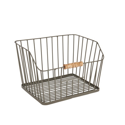 Kitchencraft Living Nostalgia Large Wire Storage Basket from B&Q