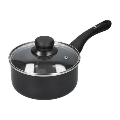 B&Q -  Recycled Non-Stick 16Cm Saucepan