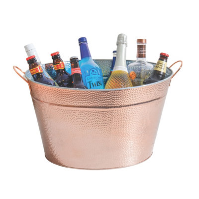 Barcraft  Large Champagne Bucket, Steel Copper - Large - Image 6