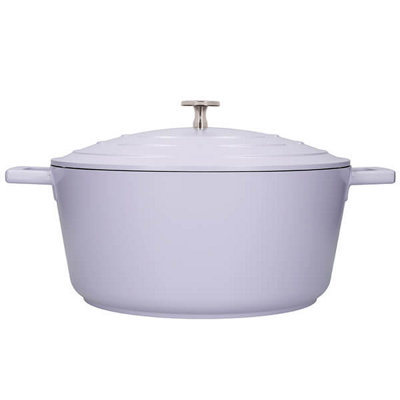 Masterclass Cast Aluminium 28Cm Casserole DishLavender from B&Q
