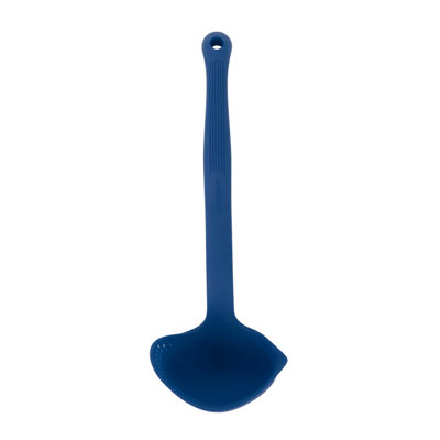 Colourworks Purple/Red/Green Silicone Kitchen Ladle With Spout