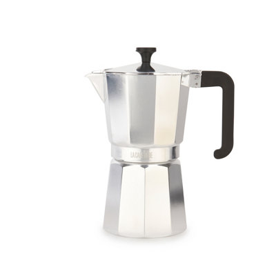 La Cafetière Venice Aluminium Espresso Maker Silver