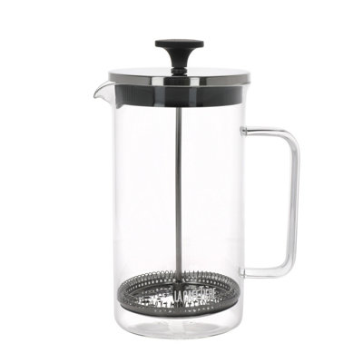 La Cafetière Kitchencraft Steel Bakeware Biscuit Tin Storage Cake Vintage Jar Kitchen Grey