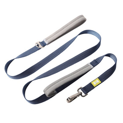 Built Pet Large Double Handled Nightsafe™ Reflective Lead - Blue