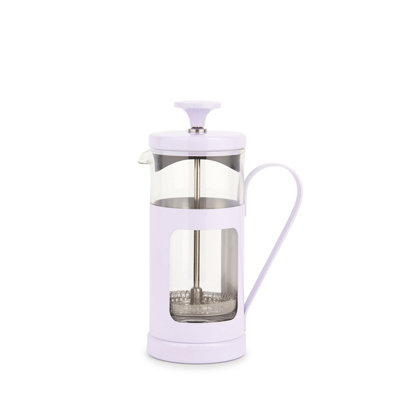 La Cafetière London Pottery Ceramic Blue Rose Cake Stand With Almond Ivory Finished 24.5Cm from B&Q