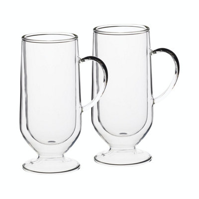 La Cafetière Set of 2 Double-Walled Large Irish Coffee Glasses - Image 6