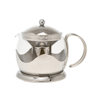 B&Q -  La Cafetire Le Teapot Glass Loose Leaf Teapot With Infuser