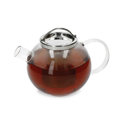 B&Q -  Darjeeling Loose Leaf Glass Teapot With Stainless Steel Infuser - Image 7
