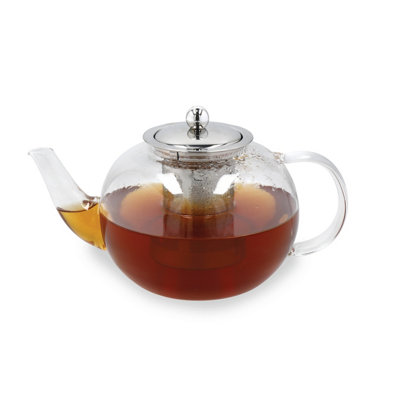 La Cafetière Clear Glass Infuser Teapot Dishwasher Safe Gift Boxed 1.5L