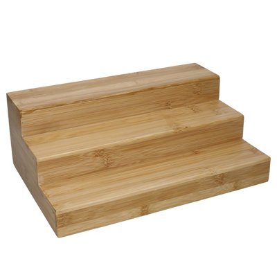 Copco Bamboo Cupboard Shelved Organiser from B&Q