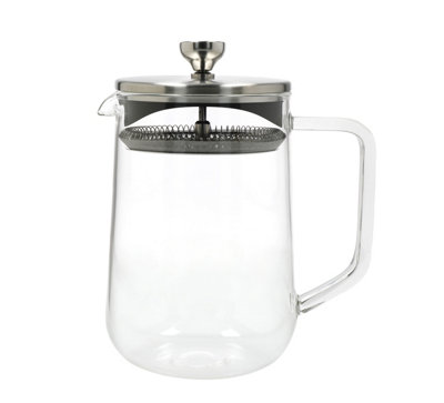 B&Q -  Loose Leaf Glass Teapot4-Cup (1L)