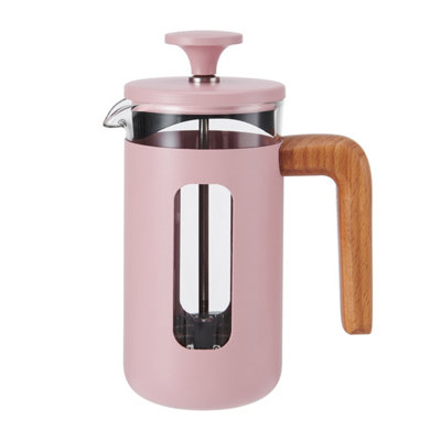 La Cafetière Pisa 3-Cup Cafetière, Pink