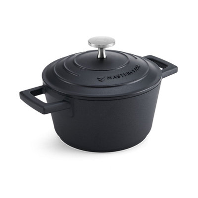 B&Q -  Cast Aluminium Black Casserole Dish1.4L - Image 10