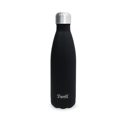 Rackhams Onyx/Black Bottle, 500Ml - Stainless Steel - Water Bottle - Image 5