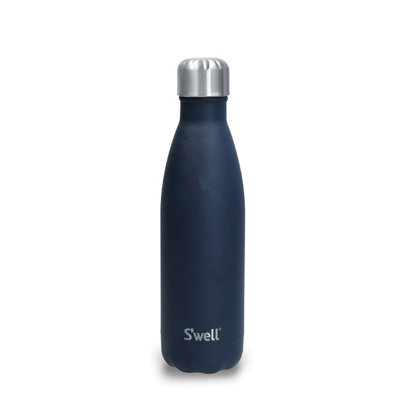 S'well Original Azurite 500ml Vacuum-Insulated Drinks Bottle Keeps Drinks Cold and Hot - BPA-Free Stainless S - Image 5