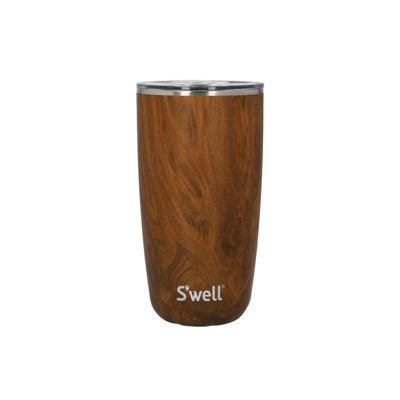 Swell S'well Teakwood Tumbler With Lid530Ml from B&Q