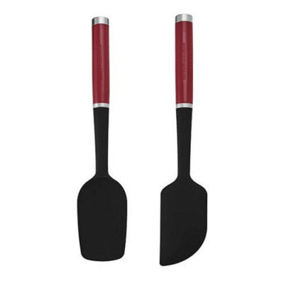 Kitchenaid Red Piece Silicone Spatula Set Empire Size 2