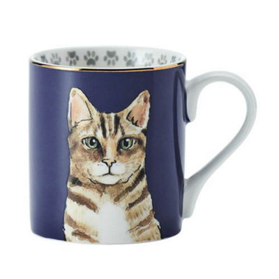 Mikasa Cat 280Ml Straight-Sided Mug from B&Q