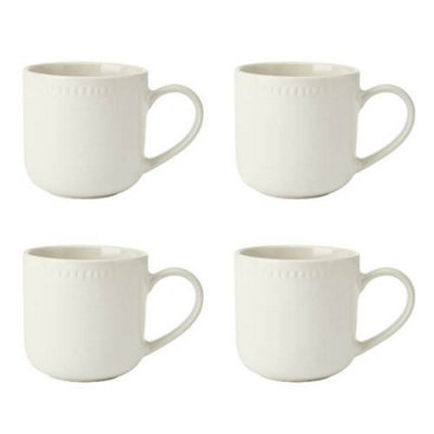 Mikasa Cranborne Set Of 4 320Ml Mugs from B&Q