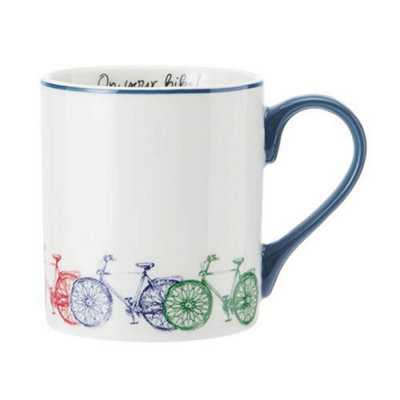 Mikasa Bike 280Ml Straight-Sided Mug from B&Q