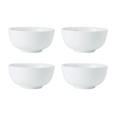 MIKASA Chalk 4pc Porcelain Cereal Bowl Set, 14cm, Gift Boxed - Image 6