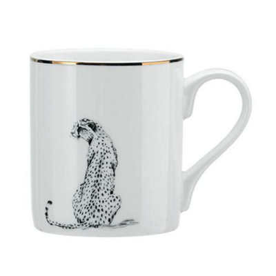 Mikasa Cheetah 280Ml Straight-Sided Mug from B&Q