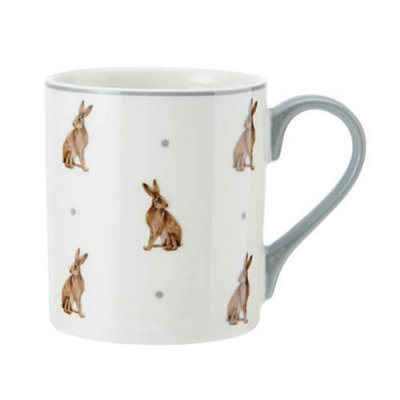 Mikasa Hare 280Ml Straight-Sided Mug from B&Q