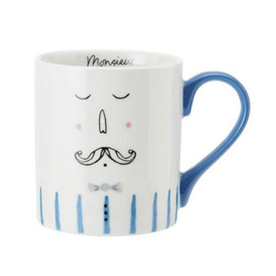 Mikasa Monsieur 280Ml Straight-Sided Mug from B&Q