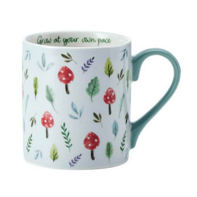 Mikasa Mushroom 280Ml Straight-Sided Mug from B&Q