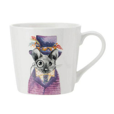 MIKASA x Tipperleyhill 380ml Fine China Mug, Mouse, Gift Boxed - Image 4