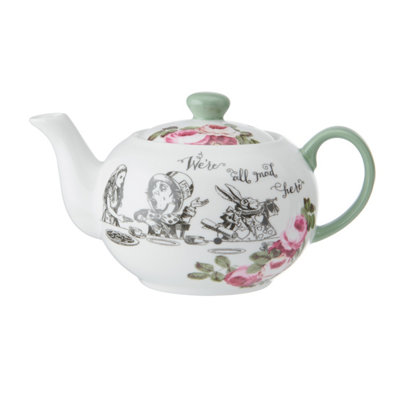 Mikasa And The V&a Alice In Wonderland Bone China Mini Teapot400Ml from B&Q