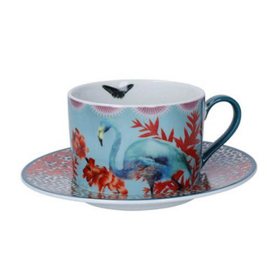 Mikasa X Sarah Arnett 250Ml Cup And Saucer from B&Q