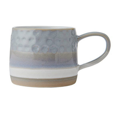 Mikasa Grey Textured Ombre 320Ml Mug from B&Q