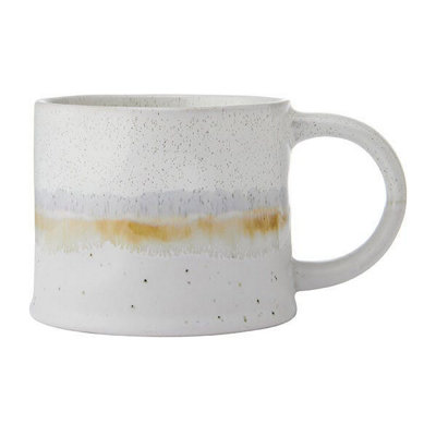 Mikasa White Reactive Glaze 450Ml Mug from B&Q