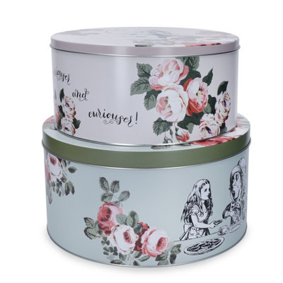 Mikasa And The V&a Alice In Wonderland Cake TinsSet Of 2 from B&Q