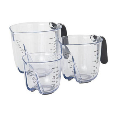 Kitchenaid Set Of 3 Measuring Jugs Matte Black from B&Q