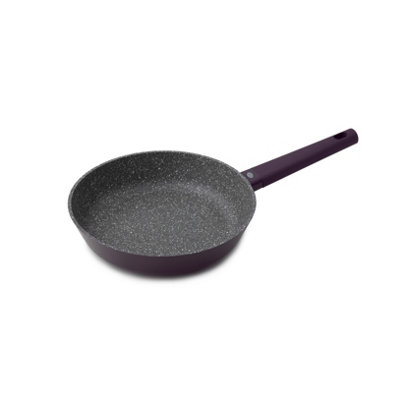 B&Q -  26Cm Cast Aluminium Frying Pan With Stainless Steel Induction BasePfa Free Pan For Frying