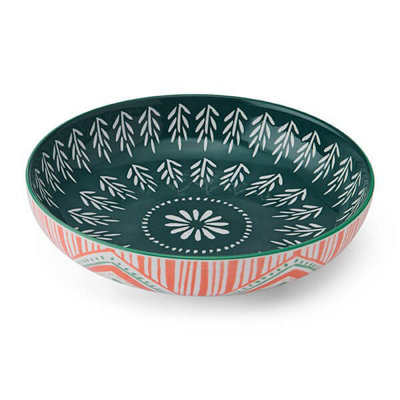 B&Q -  Mixed Folk 21Cm Coupe Bowl