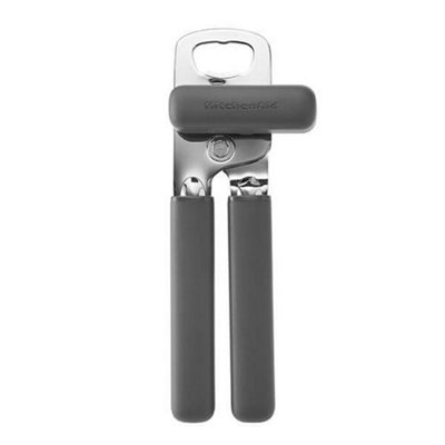 Kitchenaid Classic Multifunction Can Opener Charcoal Grey from B&Q